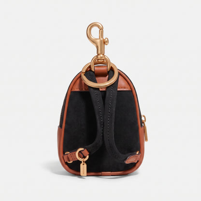 C-O-A-C-H WALLET & KEY CHAIN C7803 BROWN FOR WOMEN