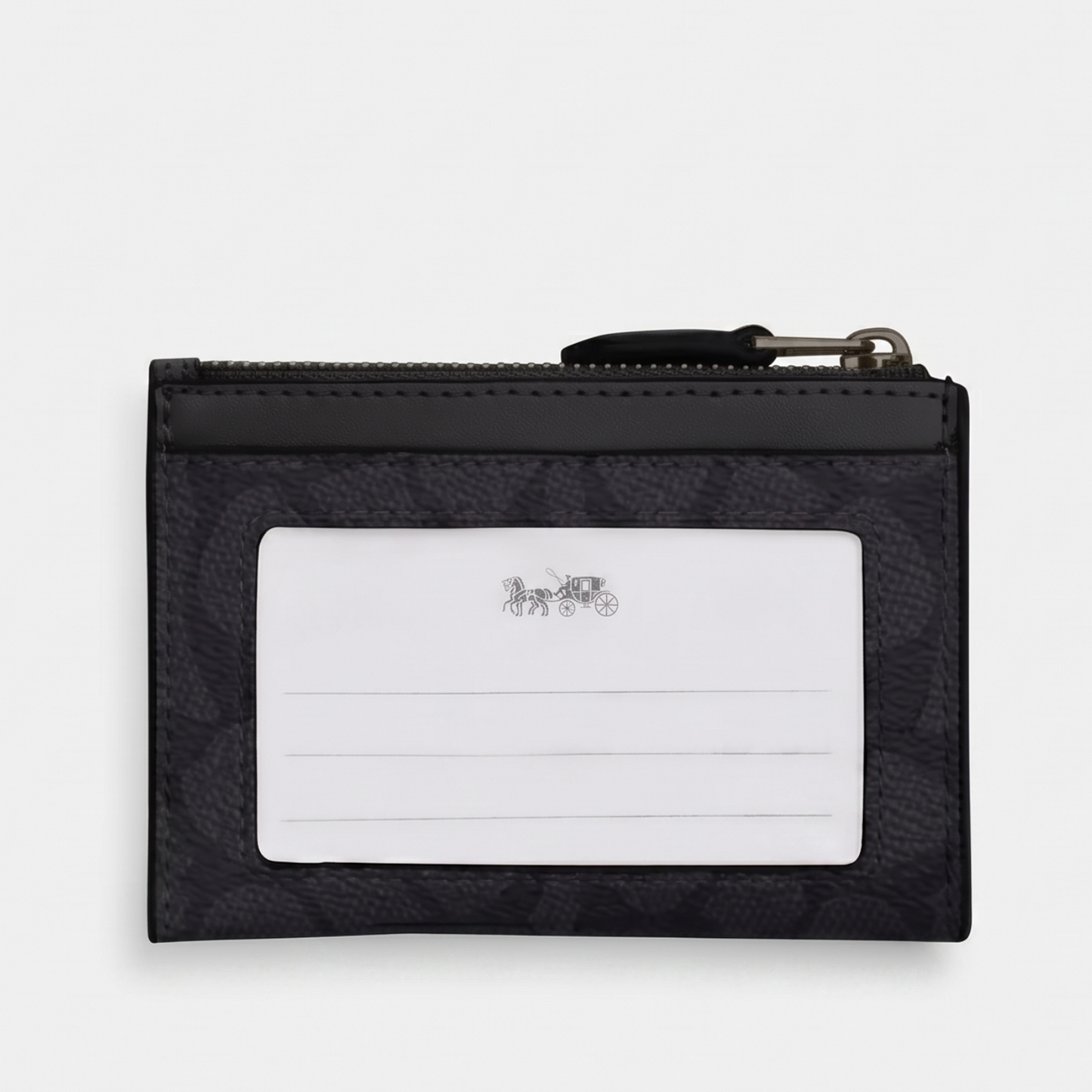 C-O-A-C-H CARDHOLDER F88208 GRAY&BLACK MONOGRAM FOR WOMEN