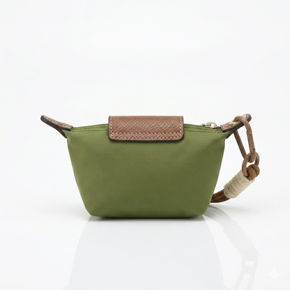L-O-N-G-C-H-A-M-P COIN PURSE 34175089 MOOSE GREEN FOR WOMEN