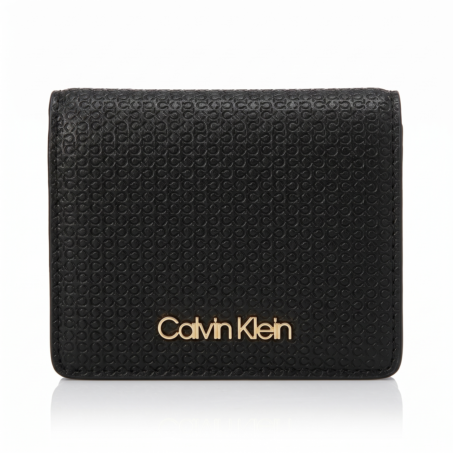 C-A-L-V-I-N K-L-E-I-N BIFOLD WALLET BLACK FOR WOMEN