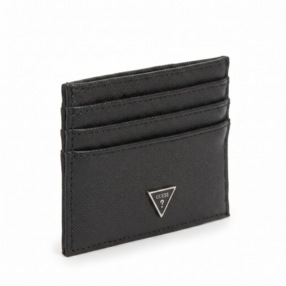 G.U-E.S.S CARDHOLDER SMCRTOLEA25-BLACK FOR MEN