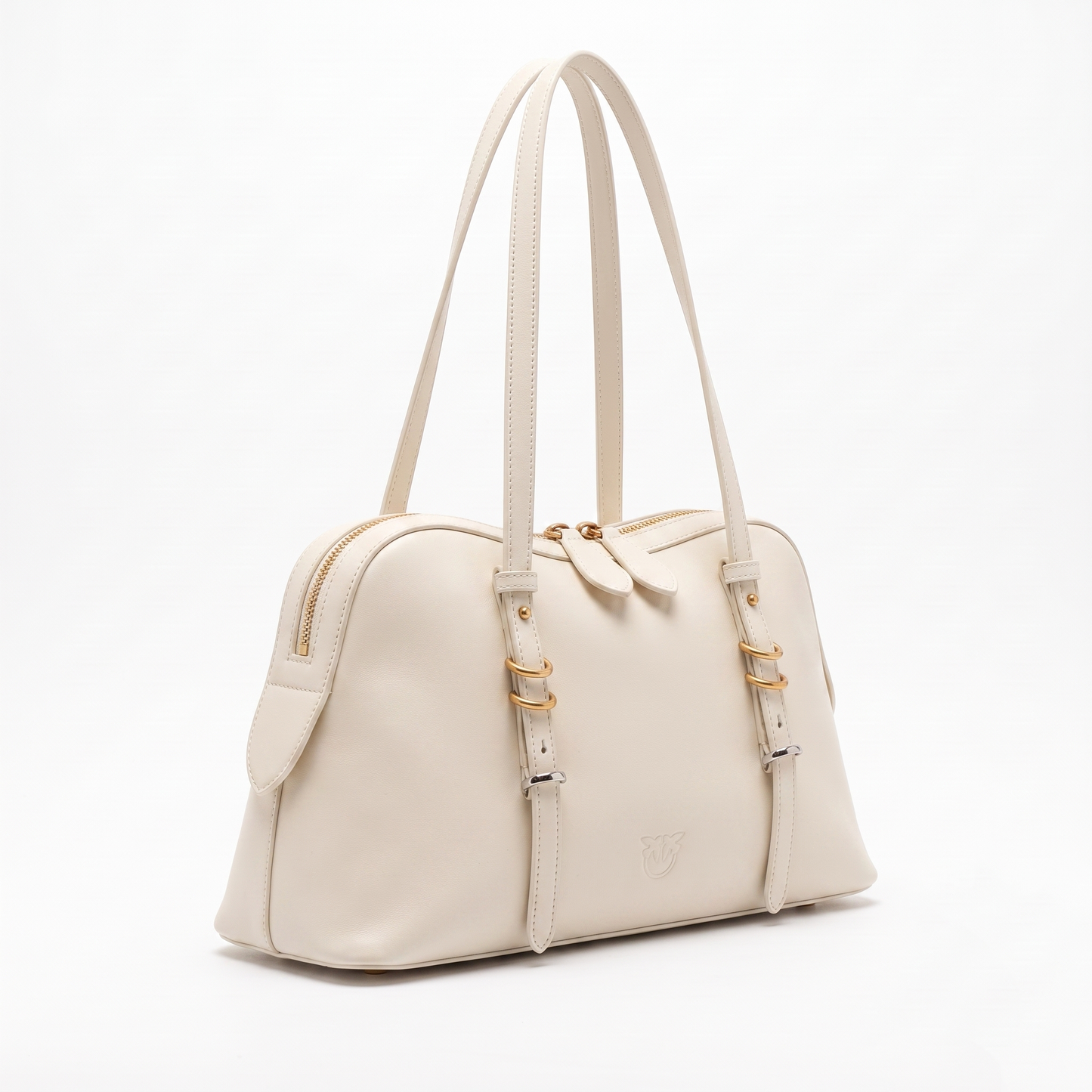 P-I-N-K-O SHOULDER BAG OFF WHITE FOR WOMEN