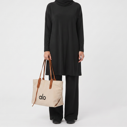 A-L-O SHOULDER BAG BIEGE&HAVAN FOR WOMEN