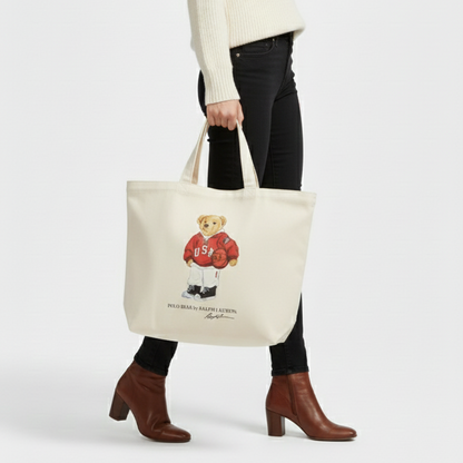 P-O-L-O R-A-L-P-H L-A-U-R-E-N HANDBAG OFF WHITE FOR WOMEN