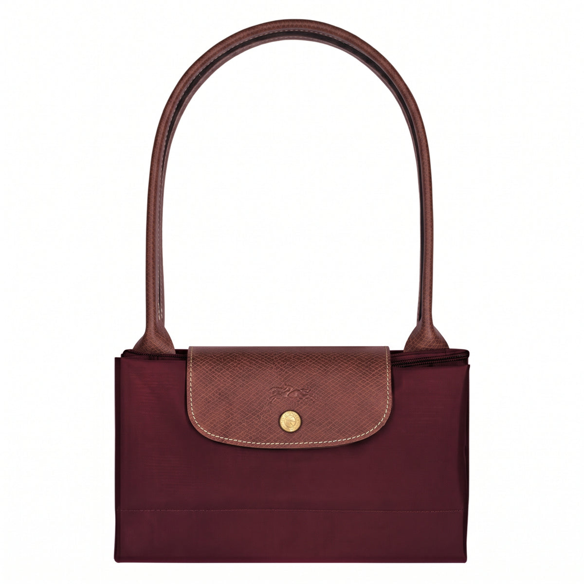 L-O-N-G-C-H-A-M-P SHOULDER BAG L1899089 P87 WINE RED FOR WOMEN