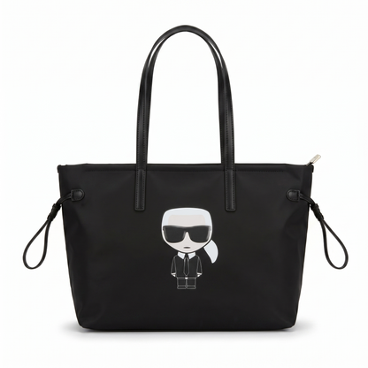 K.A-R.L L.A.G.E-R.F.E.L.D SHOULDER BAG BLACK FOR WOMEN