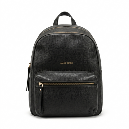P.I.E-R.R.E C.A-R.D.I.N BACKPACK BAG BORSE 22386 gn10 BLACK FOR WOMEN