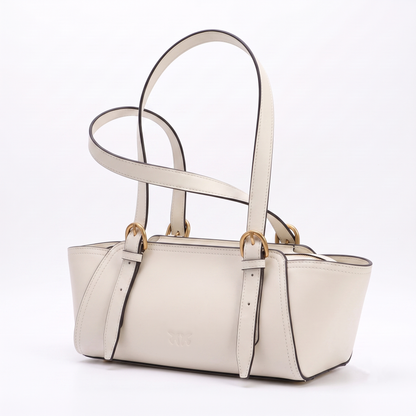 P-I-N-K-O SHOULDER BAG OFF WHITE FOR WOMEN