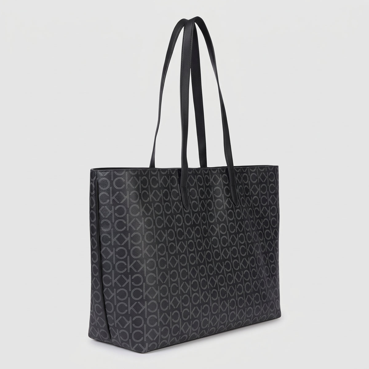 C-A-L-V-I-N K-L-E-I-N SHOULDER BAG BLACK MONOGRAM FOR WOMEN