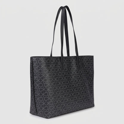 C-A-L-V-I-N K-L-E-I-N SHOULDER BAG BLACK MONOGRAM FOR WOMEN
