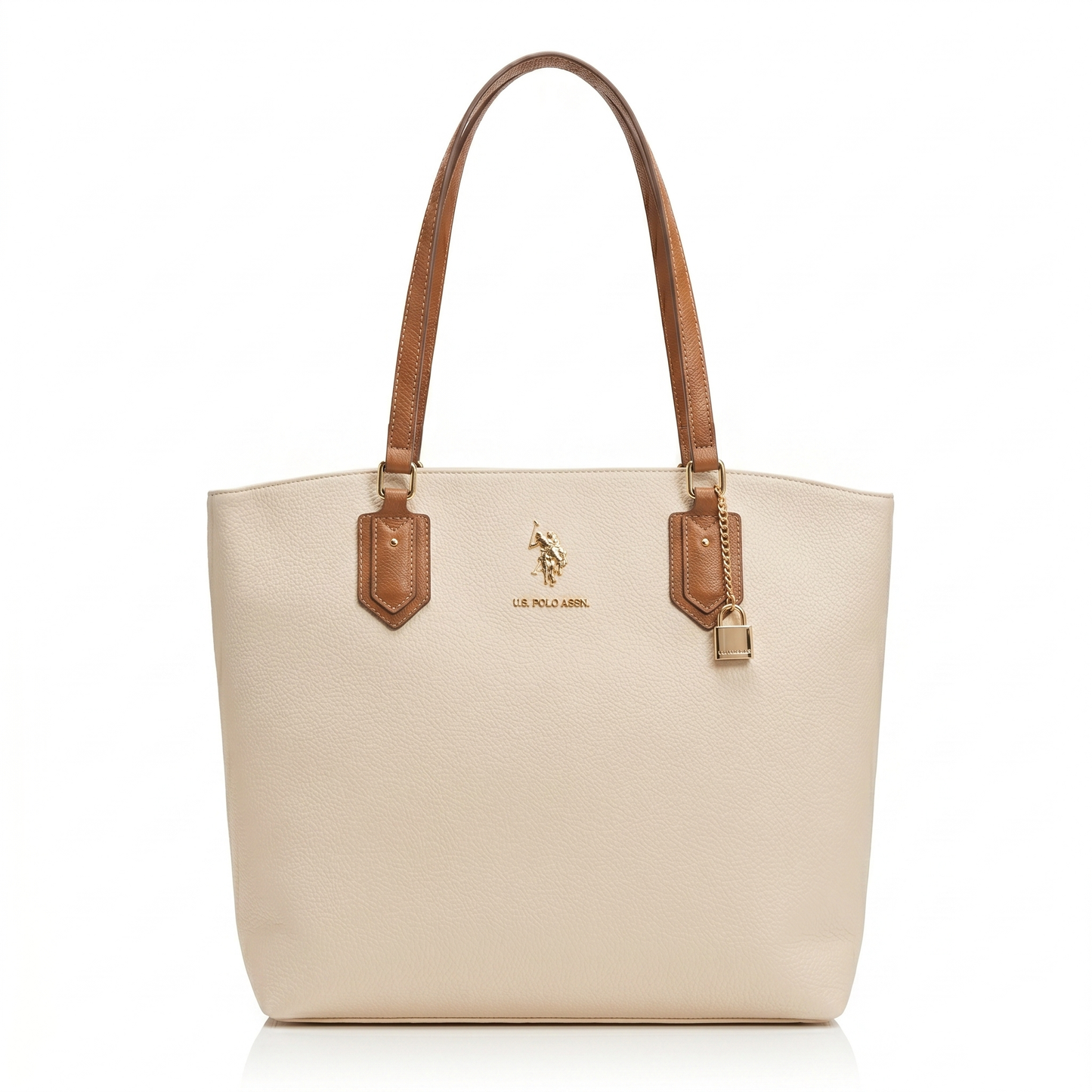U-S P-O-L-O  SHOULDER BAG 27V0101AA CREM FOR WOMEN