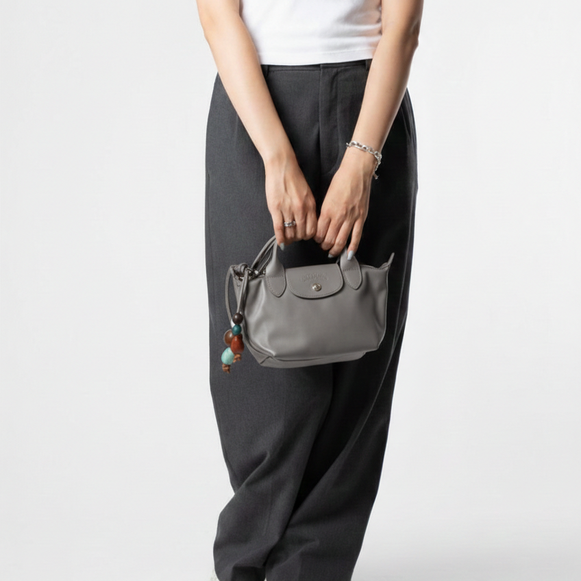L-O-N-G-C-H-A-M-P CROSSBODY BAG L1500HGVP55 GRAY FOR WOMEN