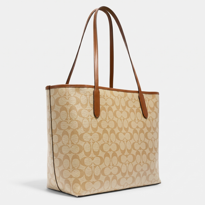 C-O-A-C-H SHOULDER BAG 5696 BEIGE FOR WOMEN