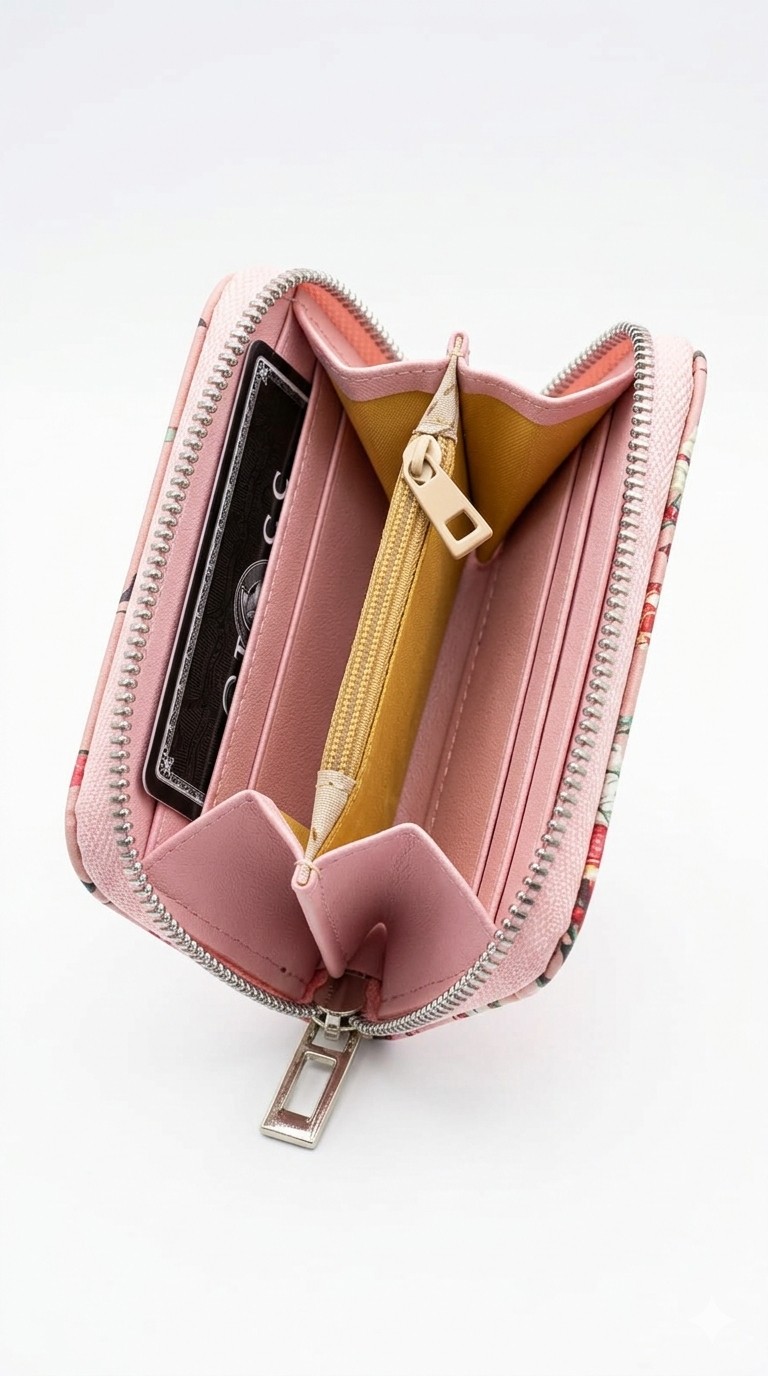 G-U-E-S-S WALLET PINK FOR WOMEN