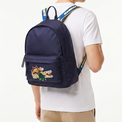 L-A-C-O-S-T-E BACKPACK BAG NH4054HN  DARK BLUE