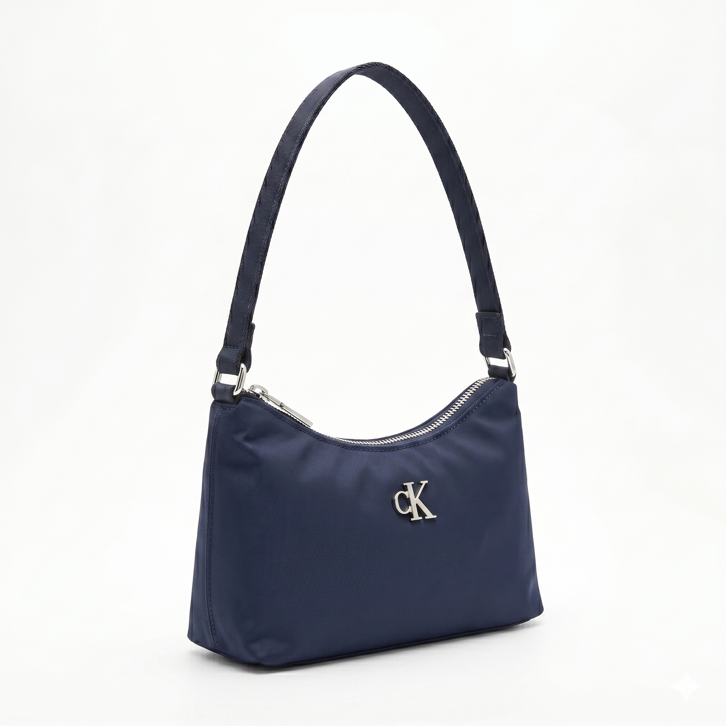 C-A-L-V-I-N K-L-E-I-N Sleek Nylon 4K0009G Shoulder Bag BLUE