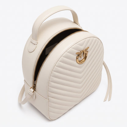 P-I-N-K-O BACKPACK BAG 102530 A0QO WHITE FOR WOMEN
