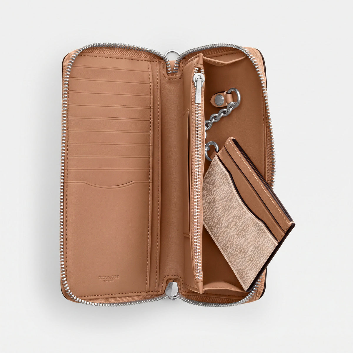 C-O-A-C-H WALLET&CARDHOLDER CBZ99 BEIGE MONOGRAM FOR WOMEN