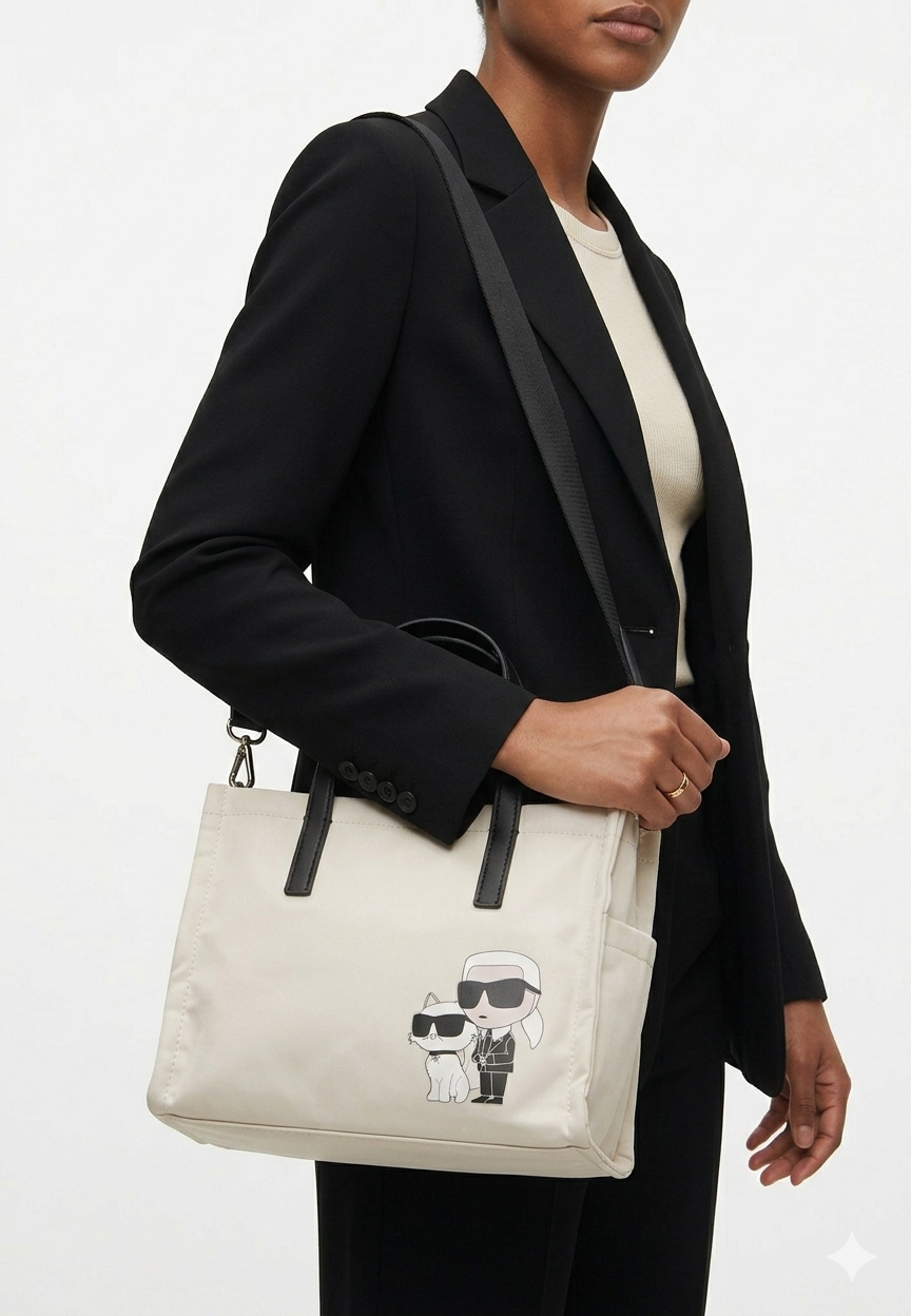 K.A-R.L L.A.G.E-R.F.E.L.D CROSSBODY BAG