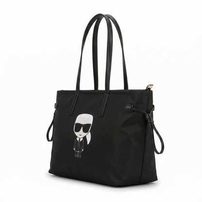 K.A-R.L L.A.G.E-R.F.E.L.D SHOULDER BAG BLACK FOR WOMEN