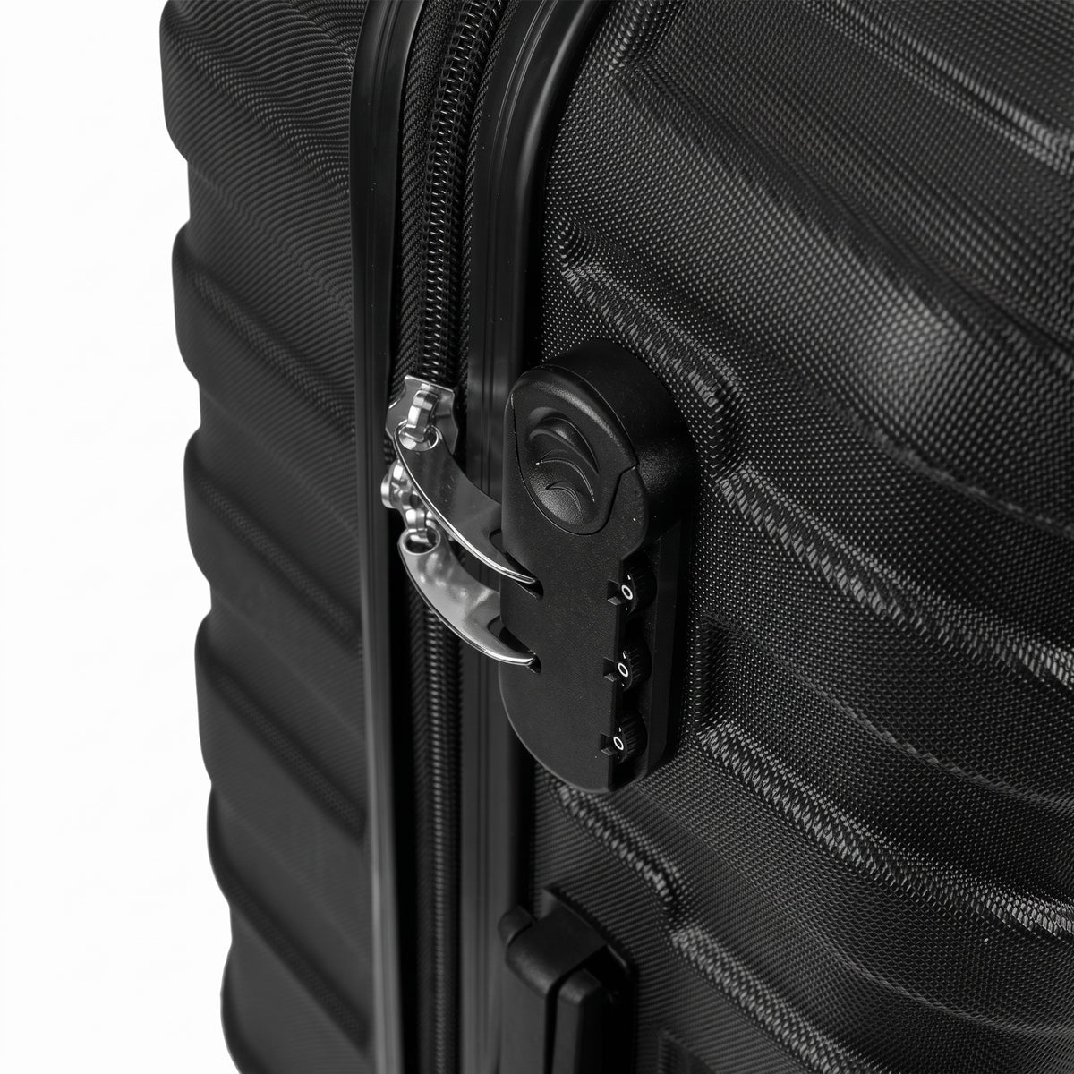 T-R-A-V-E-L LUGGAGE BAG BLACK (35L)