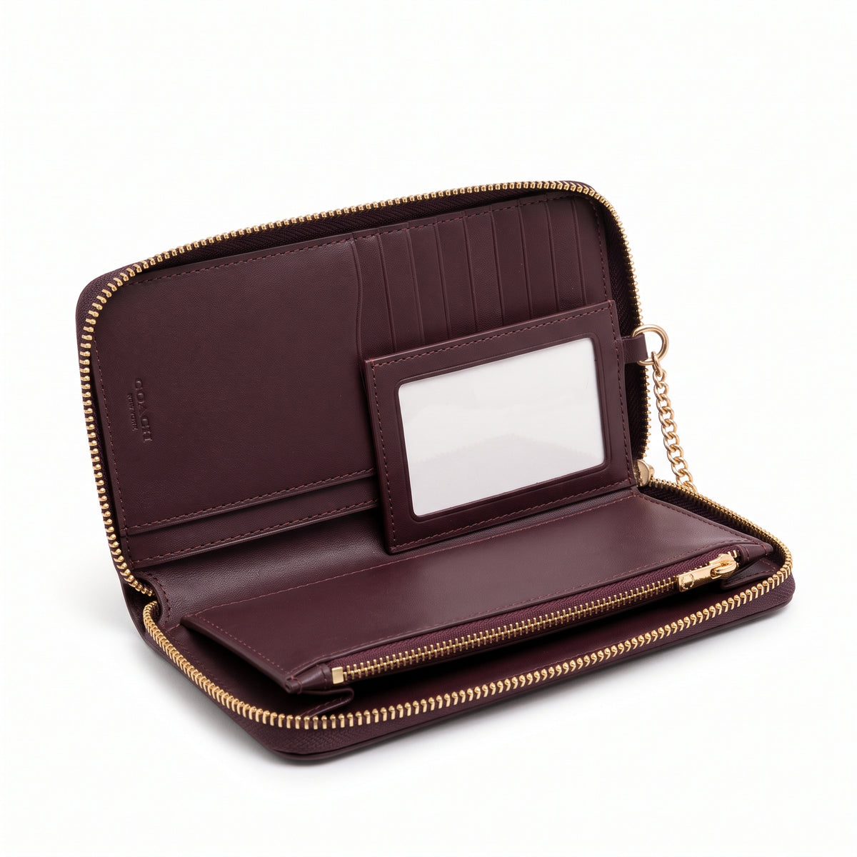 C-O-A-C-H WALLET&CARDHOLDER CBZ99 BROWN MONOGRAM FOR WOMEN