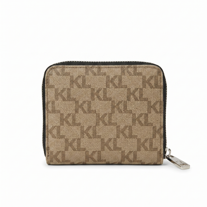 K.A-R-L L.A.G.E-R.F.E-L.D WALLET Light Brown FOR WOMEN