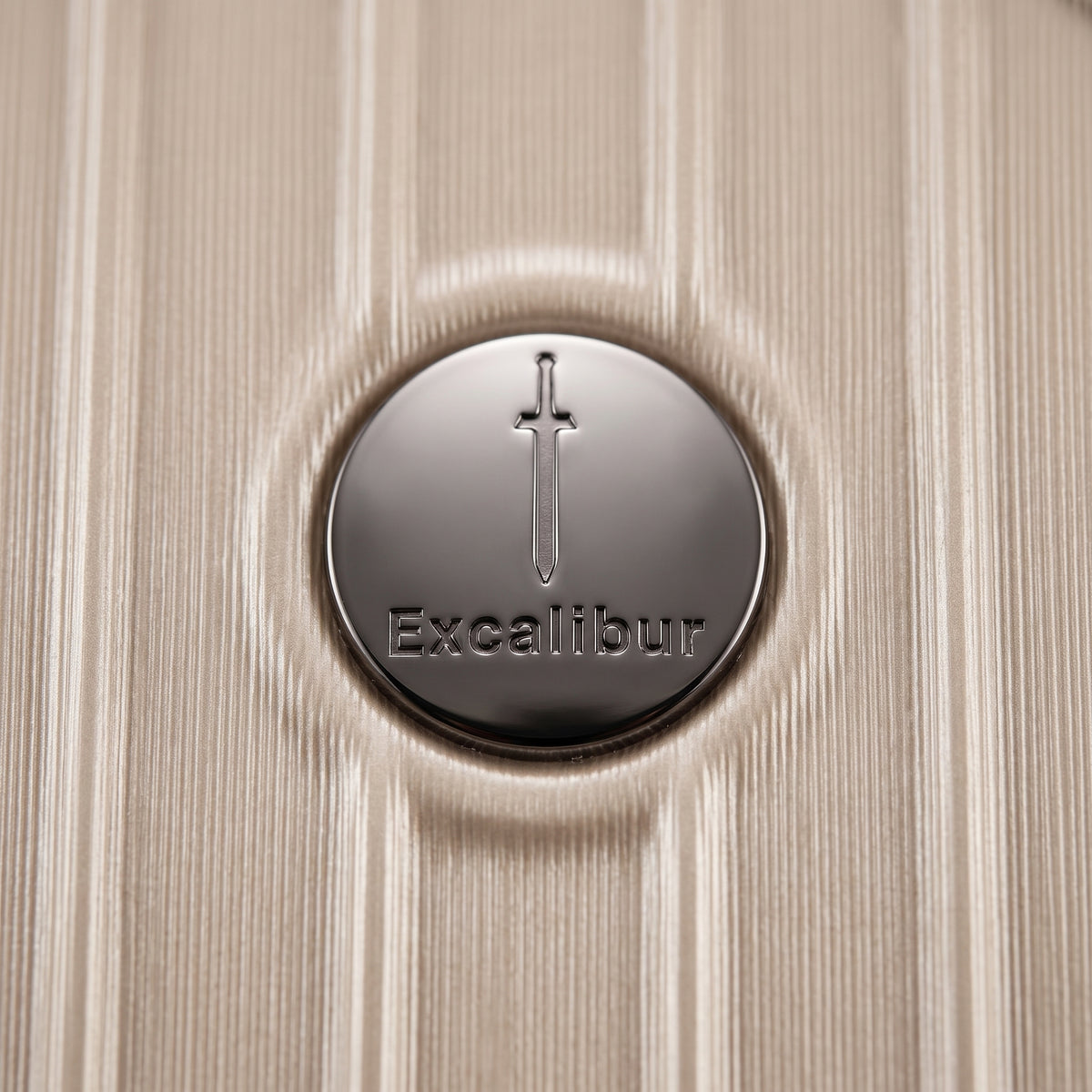 E-X-C-A-L-I-B-U-R LUGGAGE BAG BEIGE