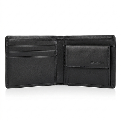 C-A-L-V-I-N K-L-E-I-N WALLET&KEY CHAIN BLACK FOR MEN