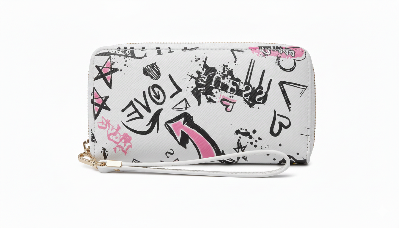 G-U-E-S-S WALLET WHITE FOR WOMEN
