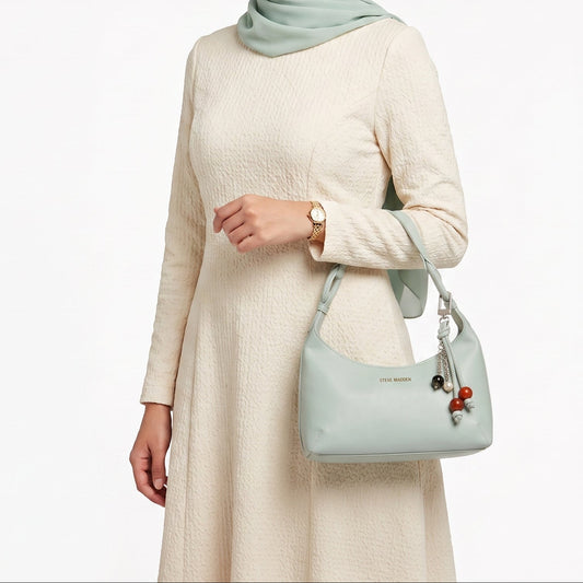 S-T-E-V-E M-A-D-D-E-N SHOULDER BAG GREEN FOR WOMEN