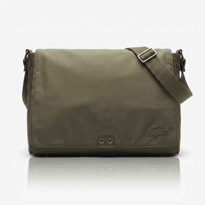 L-A-C-O-S-T-E LAPTOP BAG GREEN(Olive)