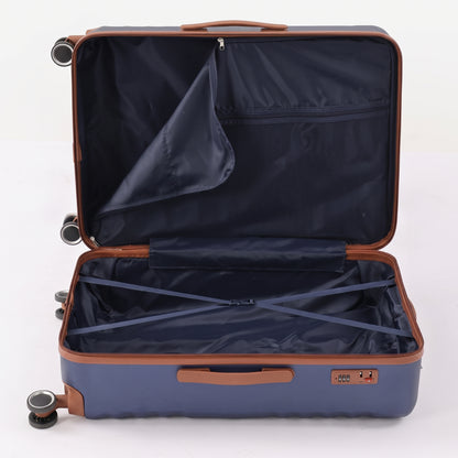 T-R-A-V-E-L LUGGAGE BAG NAVY BLUE (87L)