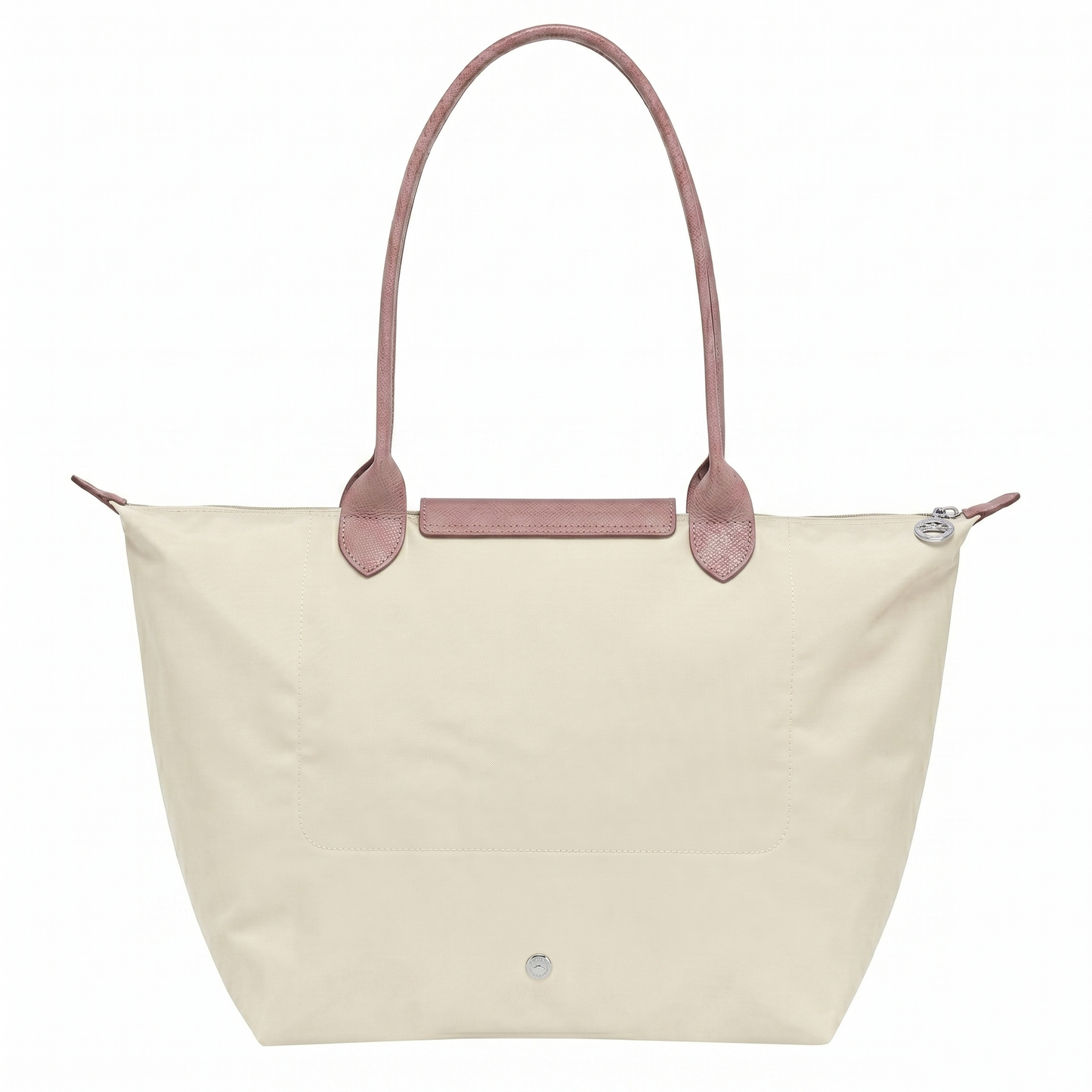 L.O-N.G-C.H.A-M.P TOTE BAG BEIGE&PINK FOR WOMEN
