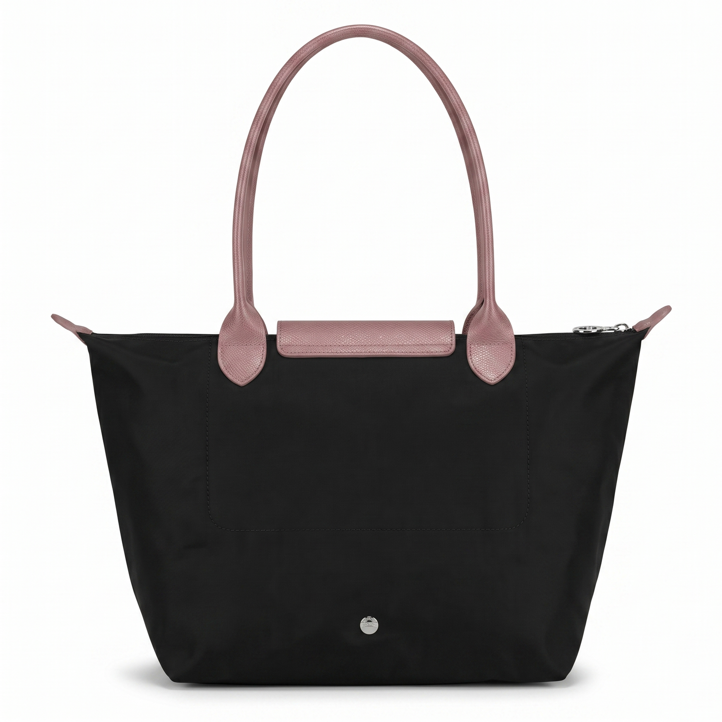 L.O-N.G-C.H.A-M.P TOTE BAG BLACK&PINK FOR WOMEN