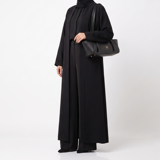 P-I-N-K-O SHOULDER BAG BLACK FOR WOMEN