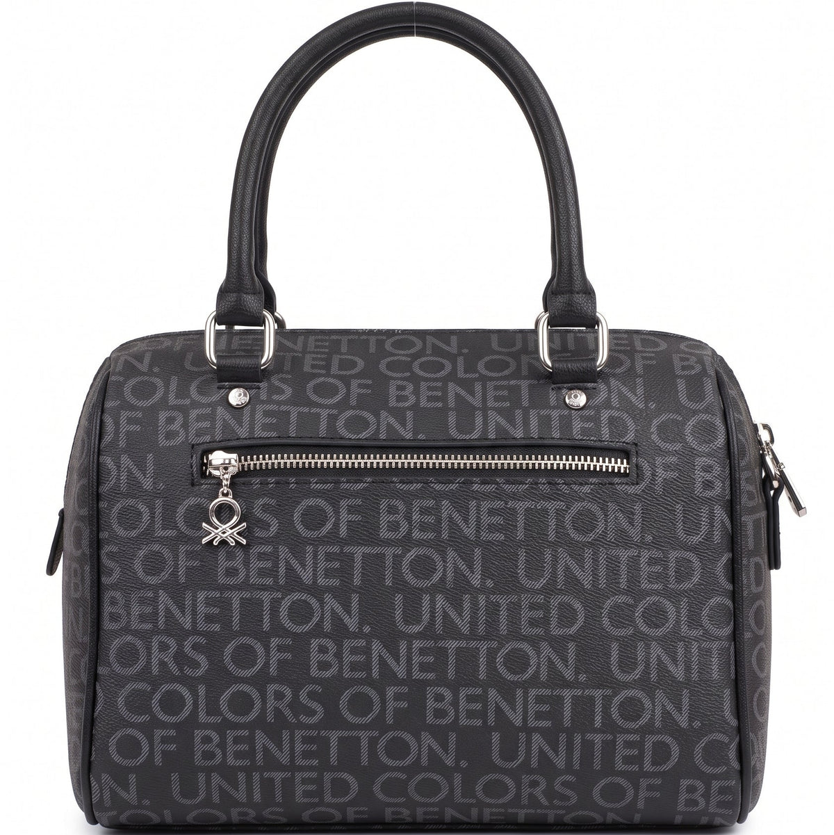 U.n.i.t.e.d C.o.l.o.r.s of B.e.n.e.t.t.o.n CROSSBODY BAG BLACK MONOGRAM FOR WOMEN