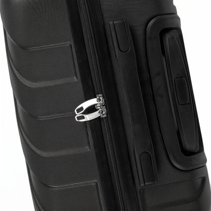 T-R-A-V-E-L LUGGAGE BAG BLACK (35L)