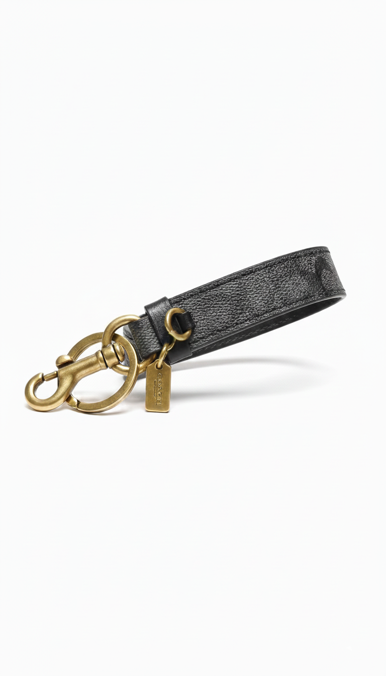 C-O-A-C-H Loop Key Fob In Signature Canvas