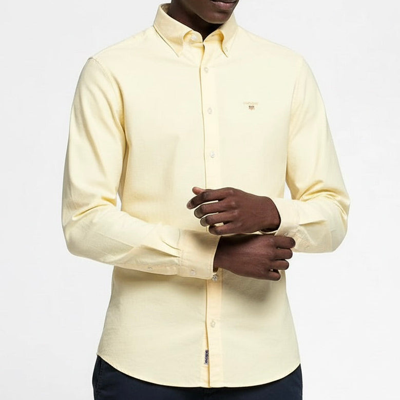 G.a.N-T. Oxford Shirt Regular Fit Long Sleeves