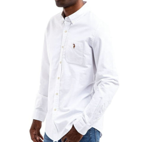 U.S. P.o.l-o. A.s.s.n. Shirt white