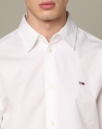 T.o.m.m.y J.e.a.n.s classic oxford shirt in white