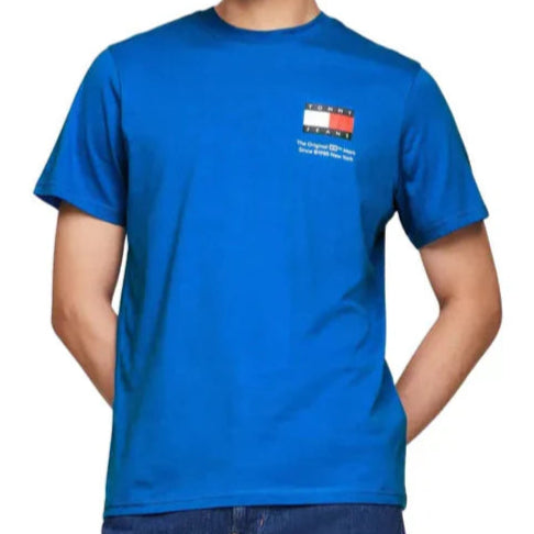 T.O.M-M.Y. LOGO CREW NECK T-SHIRT TJ Blue