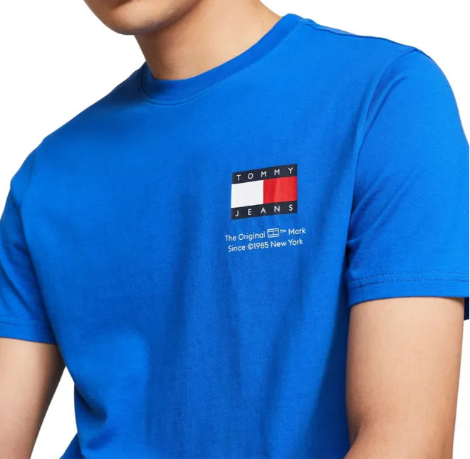 T.O.M-M.Y. LOGO CREW NECK T-SHIRT TJ Blue