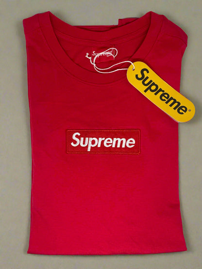 S.U.P-R.E.M.E. T-shirt (White/Gray/Red/Black)