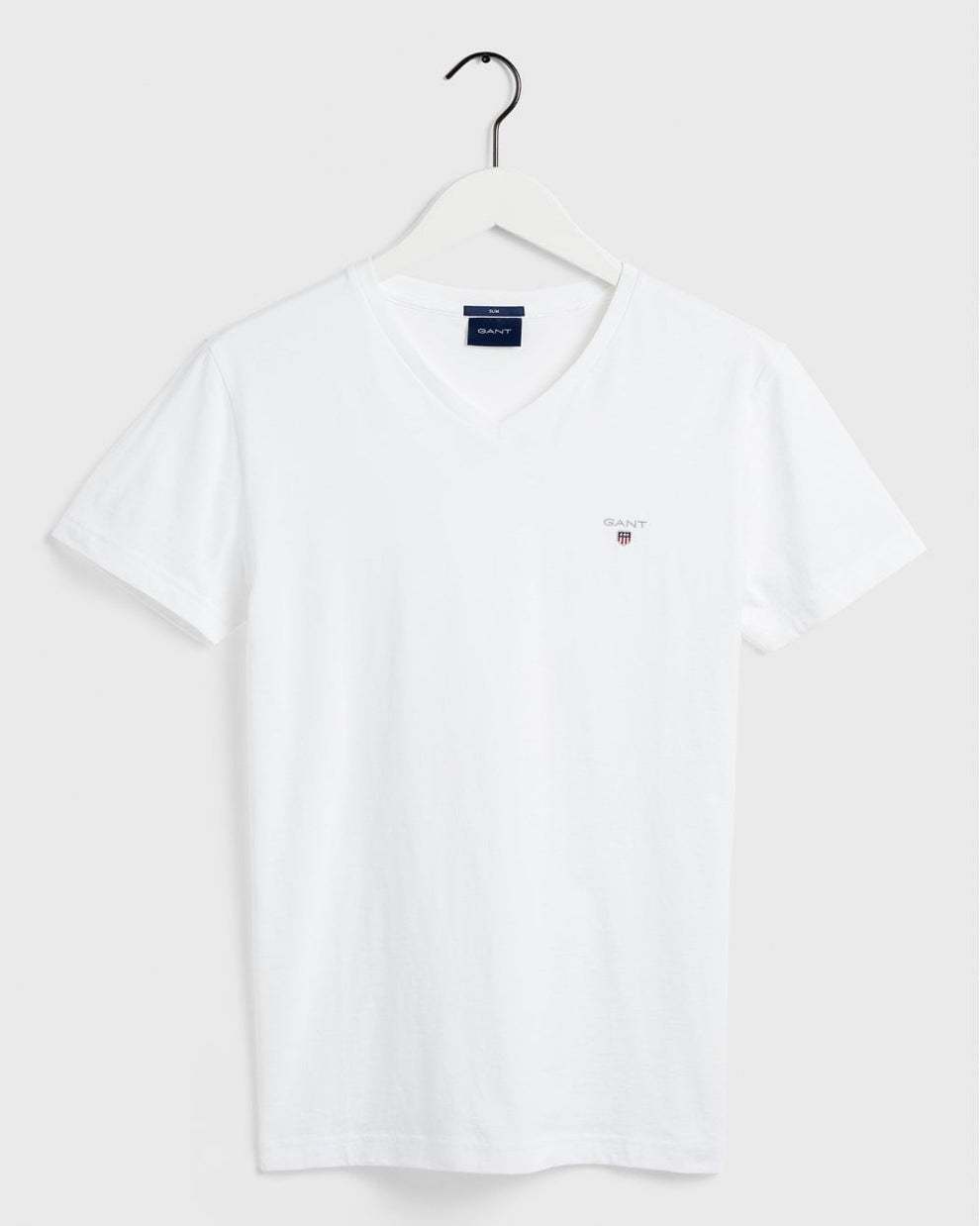 G.a.N_T NAVY/Black/White Original Slim Fit V-Neck T-Shirt