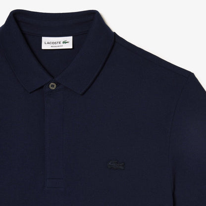 L.a.C.O.S-T.E. Classic Fit Paris Stretch Pique Polo Shirt White-Red-Black-Blue-Pink