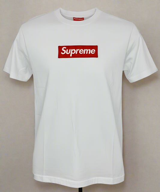 S.U.P-R.E.M.E. T-shirt (White/Gray/Red/Black)