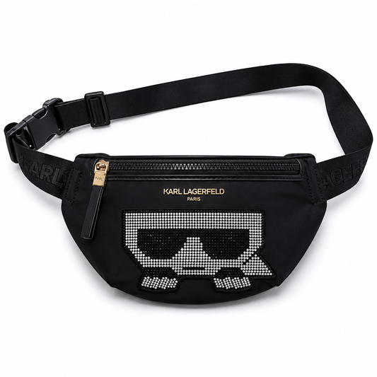 KARL LAGERFELD BELT BAG BLACK FOR WOMEN IN EGYPT