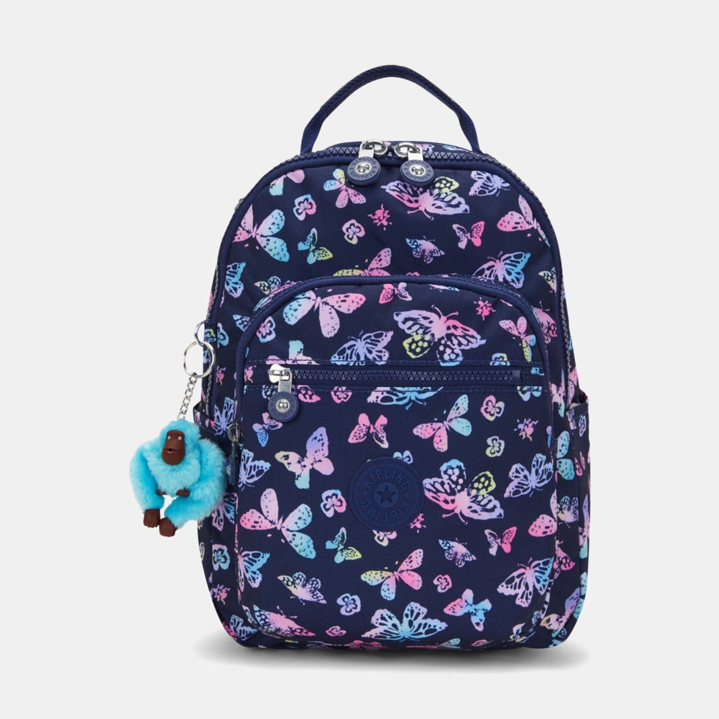 KIPLING BACKPACK BLUE FLORAL in Egypt